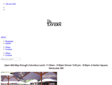 Tablet Screenshot of nantuckettavern.com